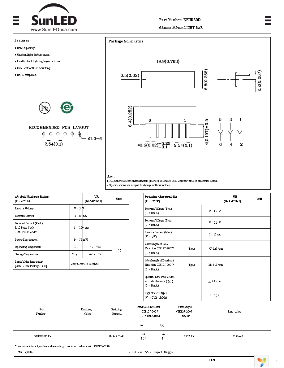 XEUR30D Page 1