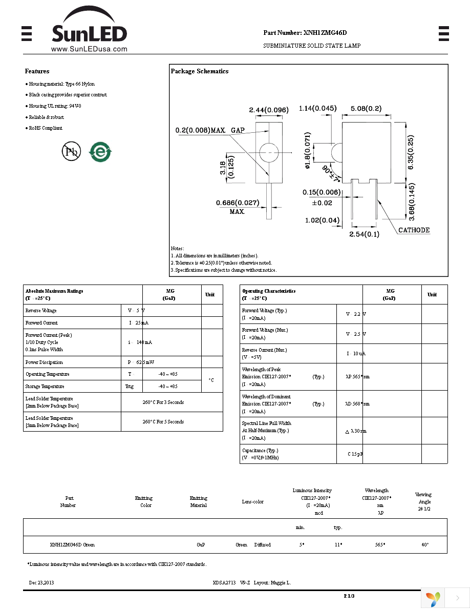 XNH1ZMG46D Page 1