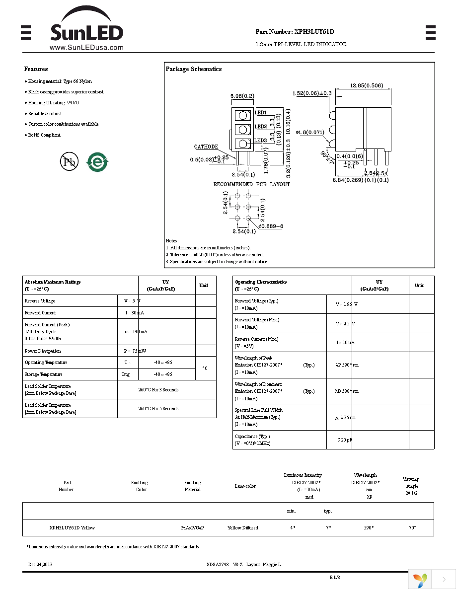 XPH3LUY61D Page 1