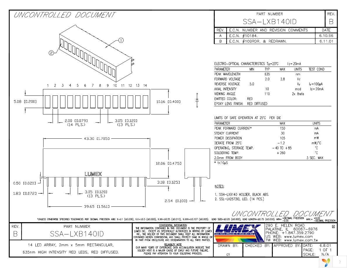 SSA-LXB140ID Page 1