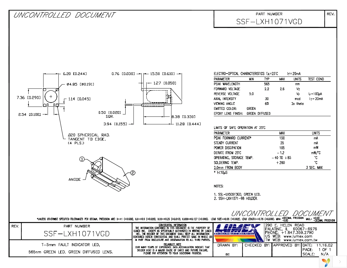 SSF-LXH1071VGD Page 1