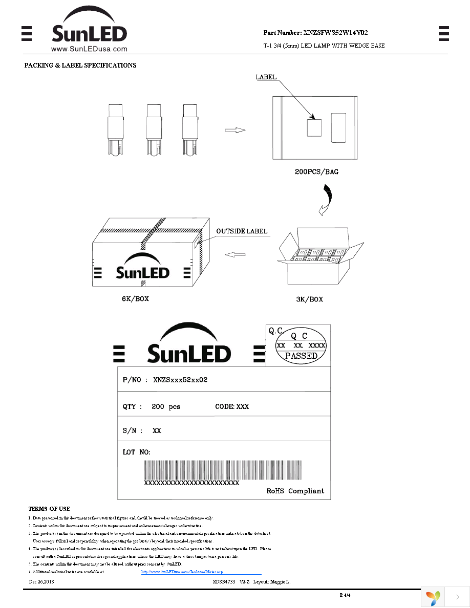 XNZSFWS52W14V02 Page 4