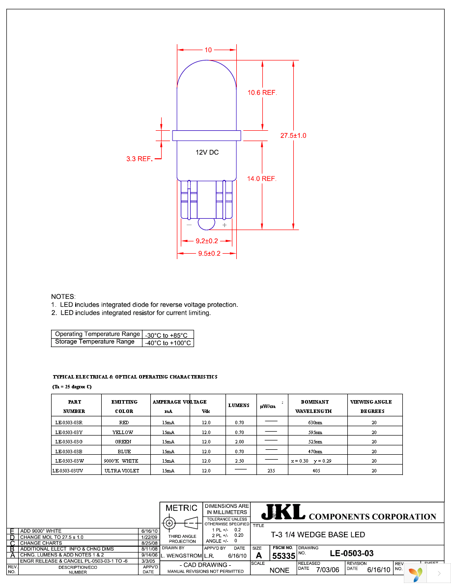 LE-0503-03G Page 1