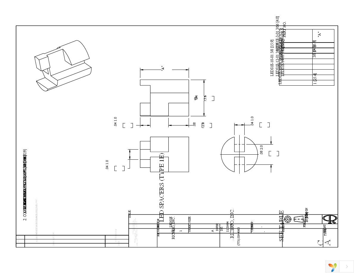 LEDS1E-8-01 Page 1