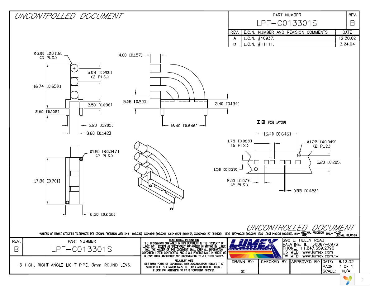 LPF-C013301S Page 1