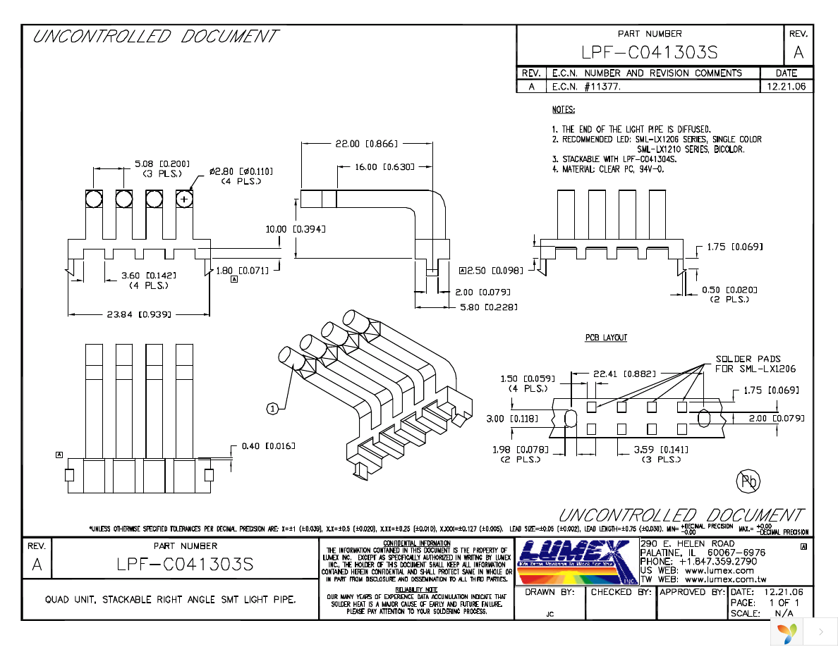 LPF-C041303S Page 1