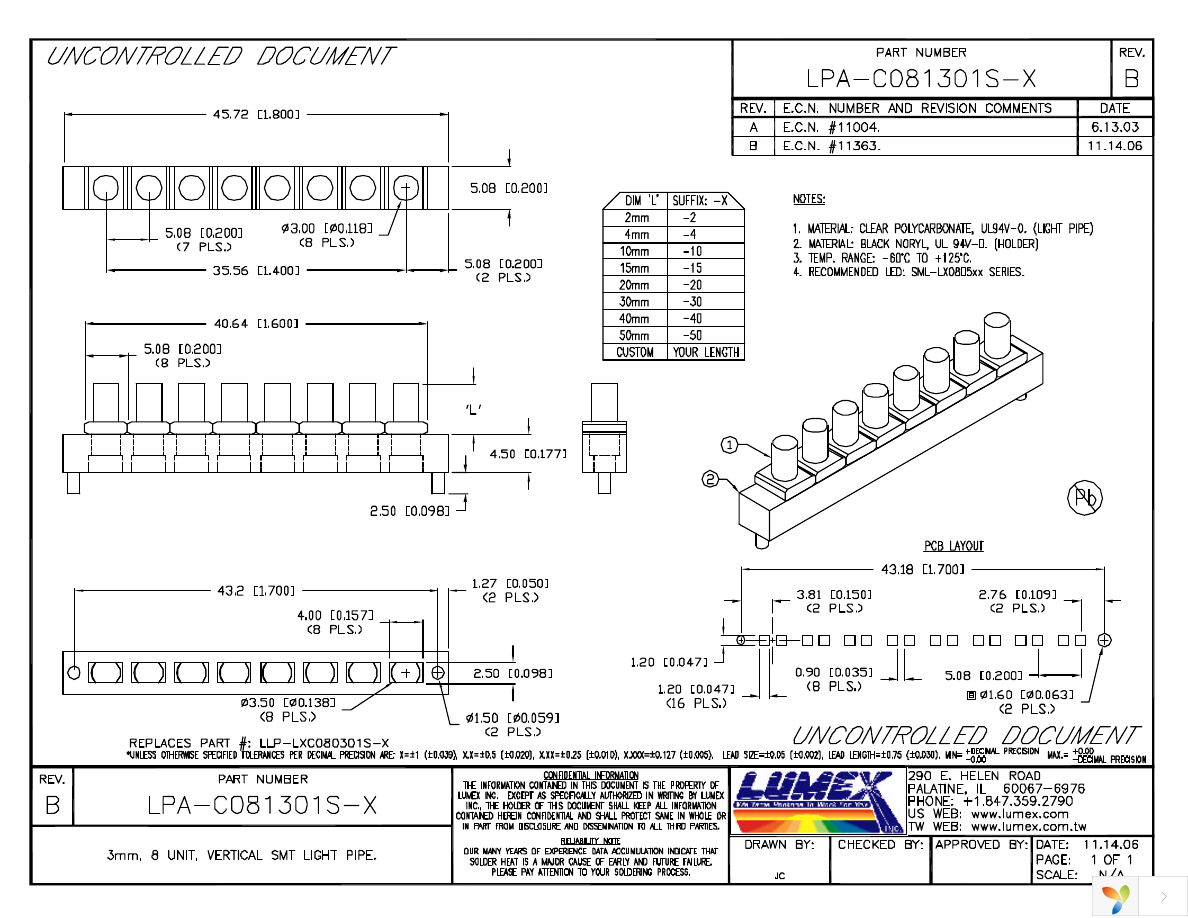 LPA-C081301S-50 Page 1