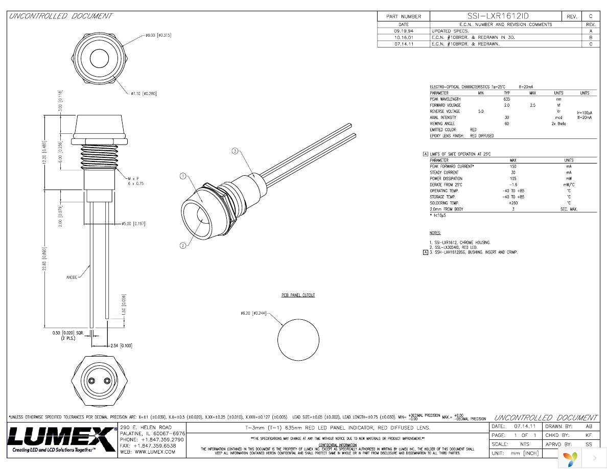 SSI-LXR1612ID Page 1