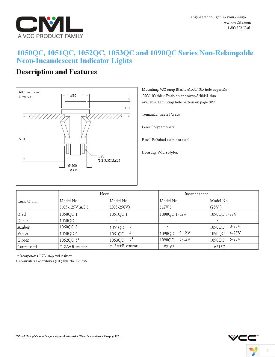 1090QC1-12V Page 1