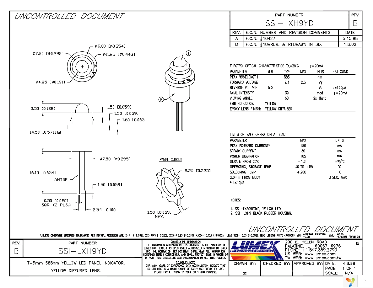 SSI-LXH9YD Page 1