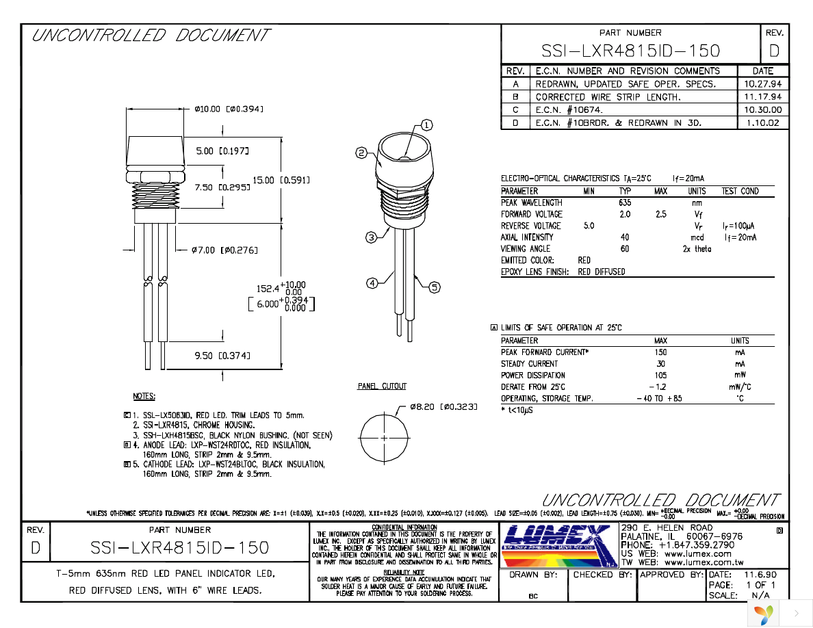 SSI-LXR4815ID-150 Page 1