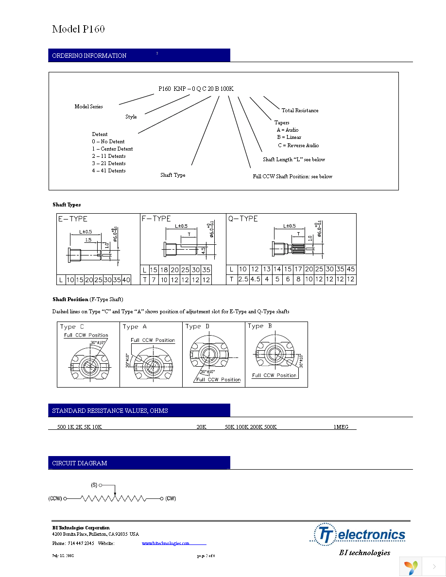 P160KN2-4QC20B10K Page 2