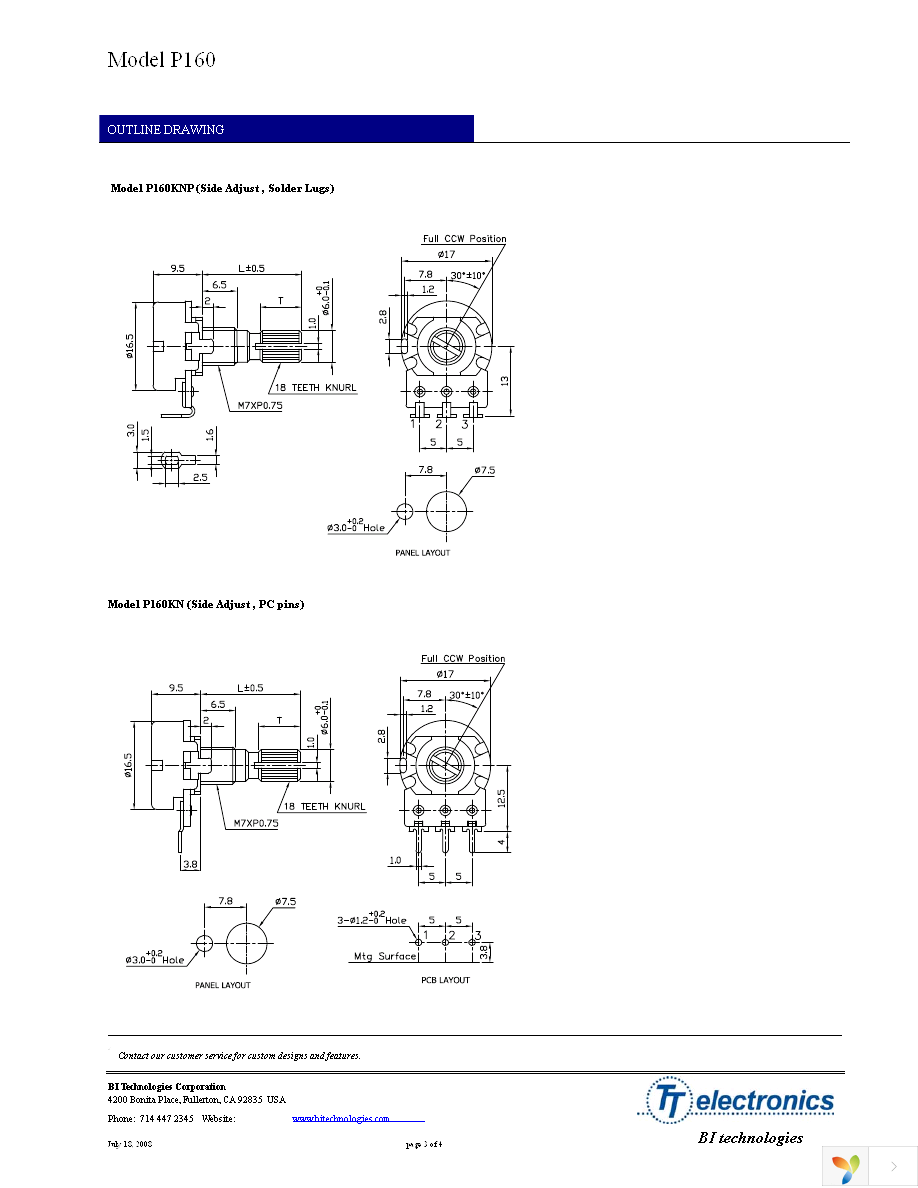 P160KN2-4QC20B10K Page 3