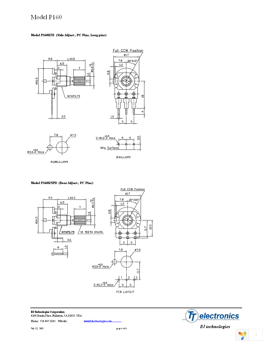 P160KN2-4QC20B10K Page 4