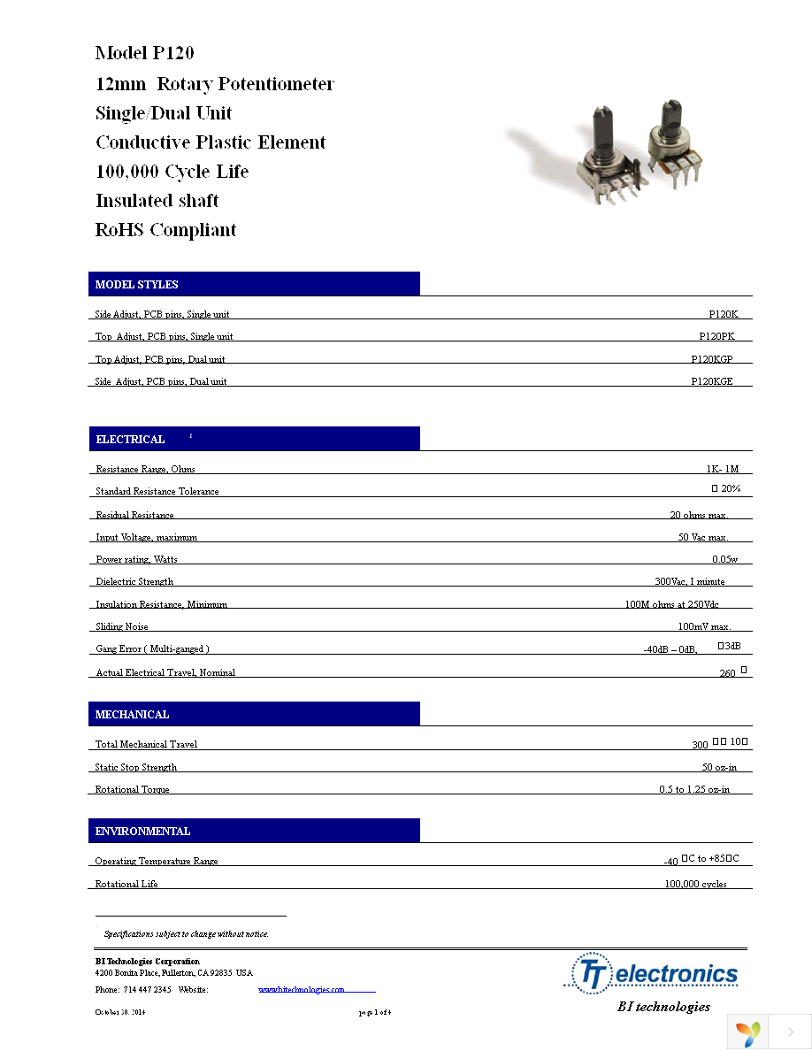 P120PK-F17BR5K Page 1