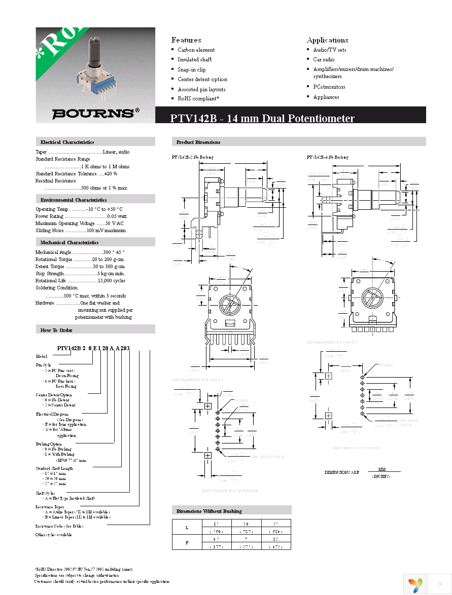 PTV142B20E120AB203 Page 1