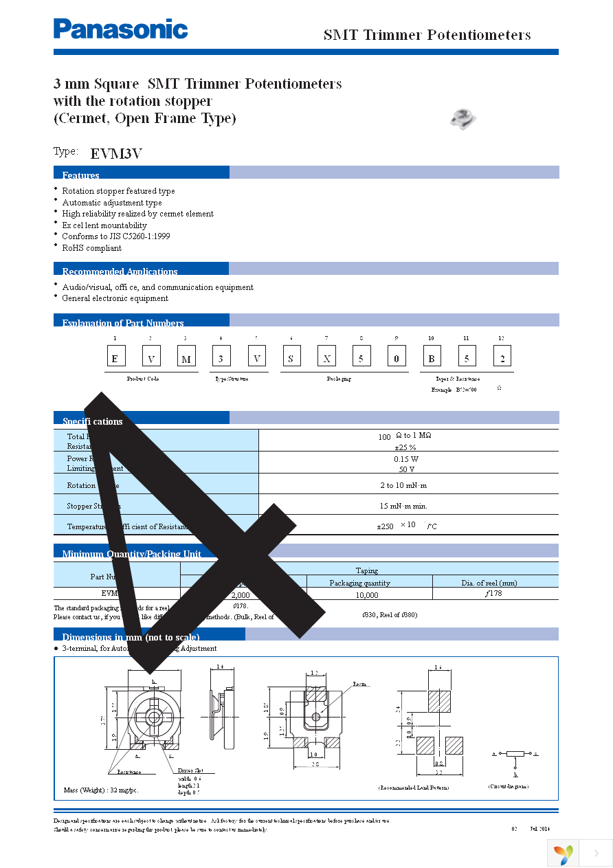 EVM-3VSX50B53 Page 1