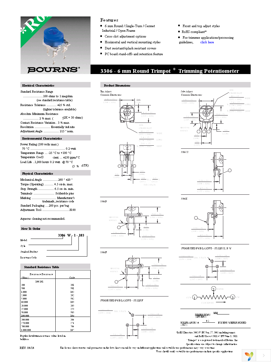 3306P-1-103 Page 1