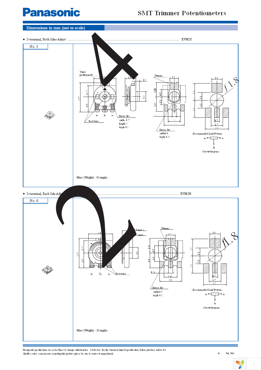 EVM-3RSX50B13 Page 3