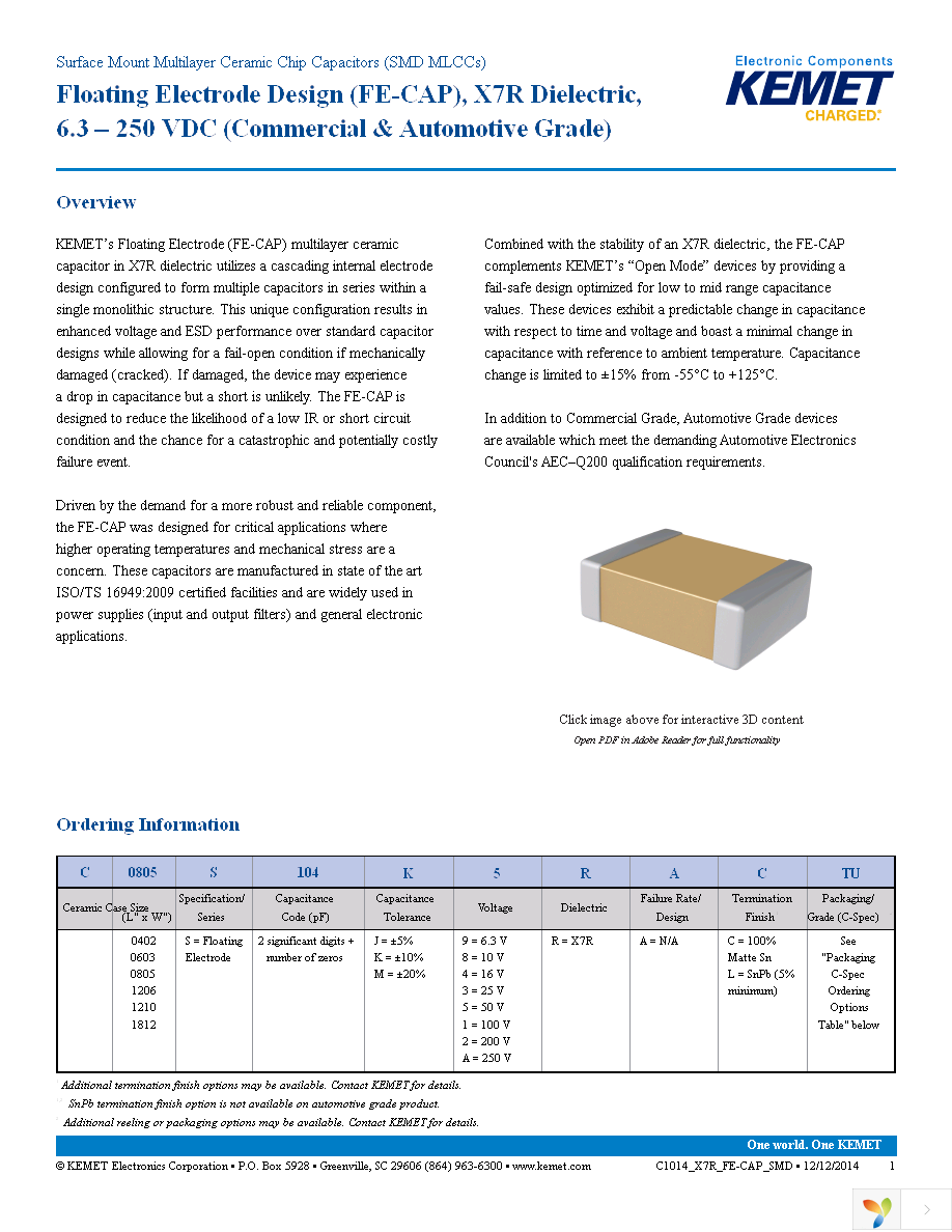 C0603S103K3RACTU Page 1