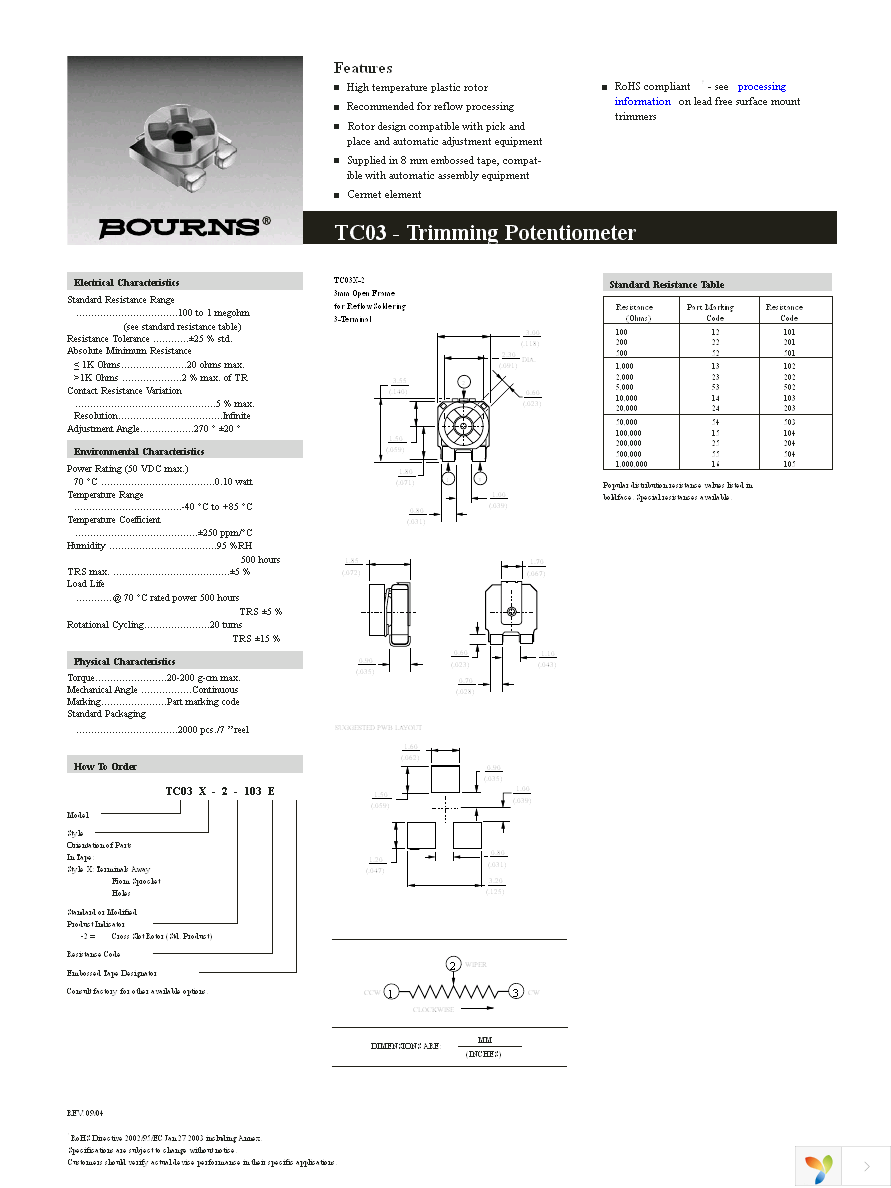 TC03X-2-101E Page 1