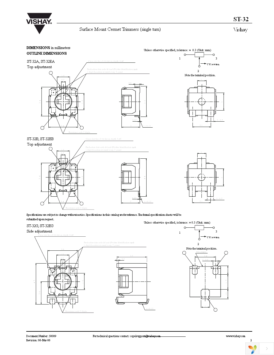 ST32TA100 Page 2