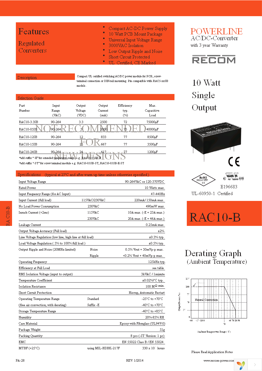 RAC10-05SB Page 1