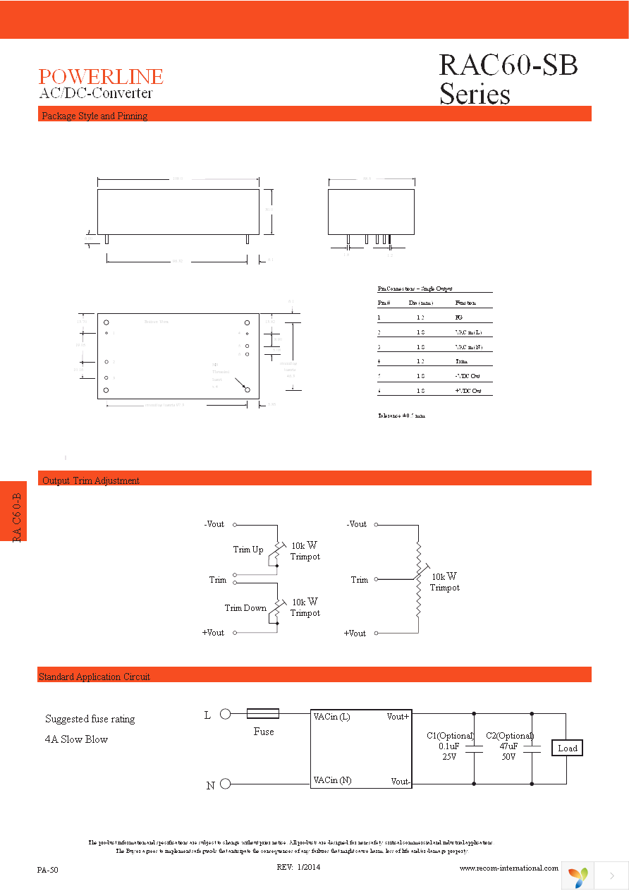 RAC60-24SB Page 2