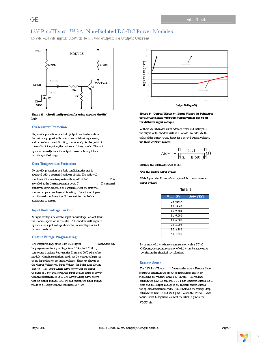 APTS003A0X-SRZ Page 14