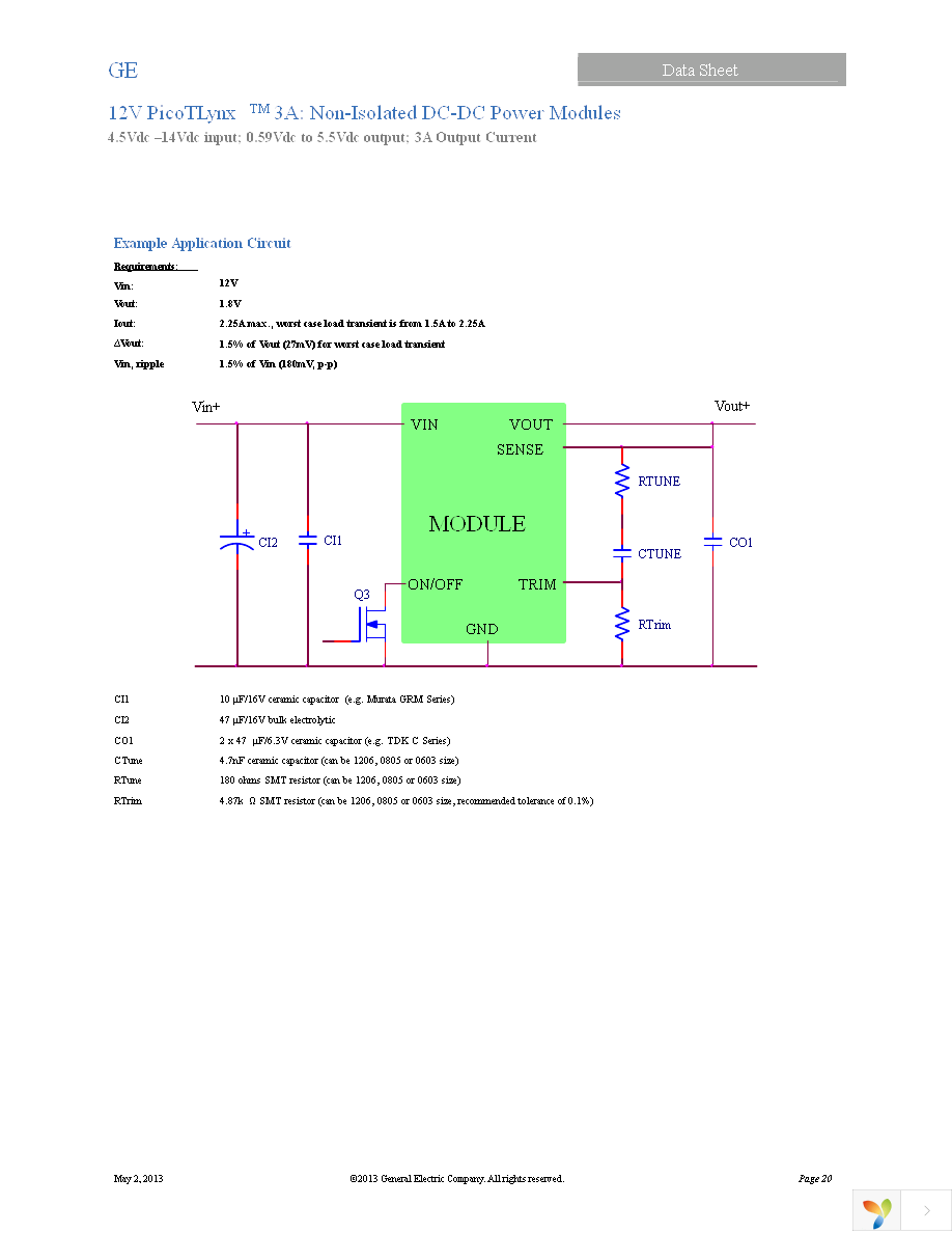 APTS003A0X-SRZ Page 20