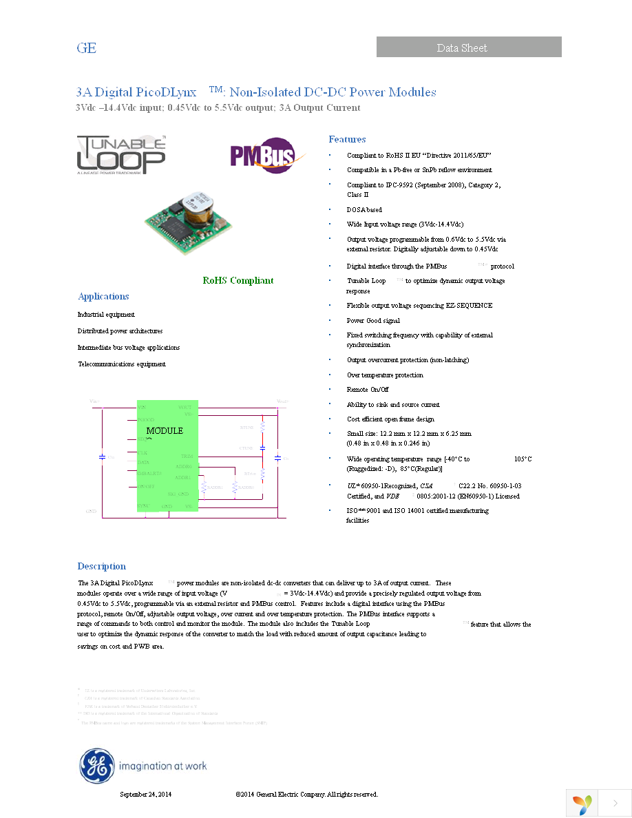 PDT003A0X3-SRZ Page 1