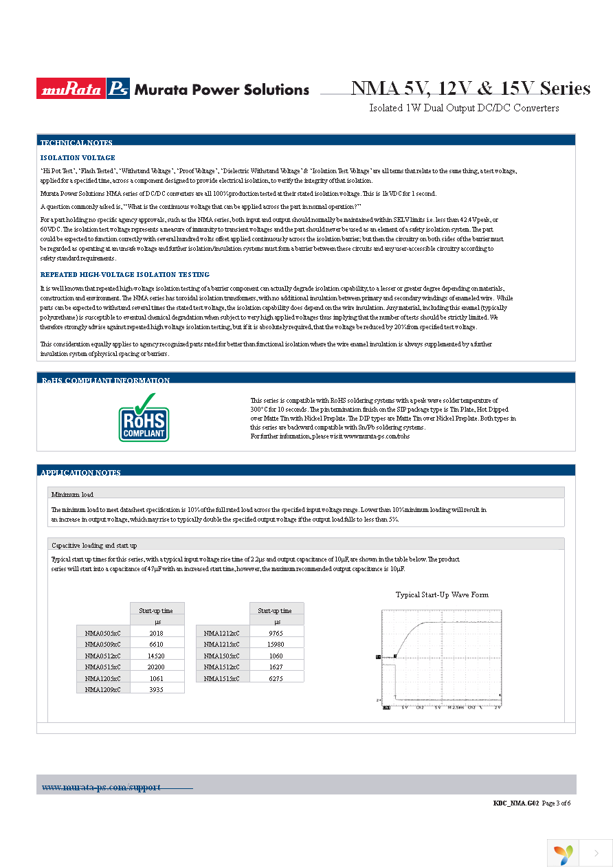 NMA0505SC Page 3