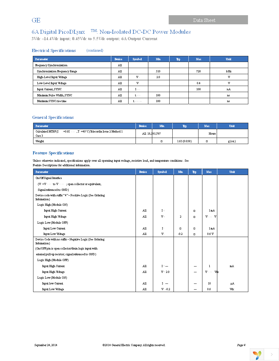 PDT006A0X3-SRZ Page 4