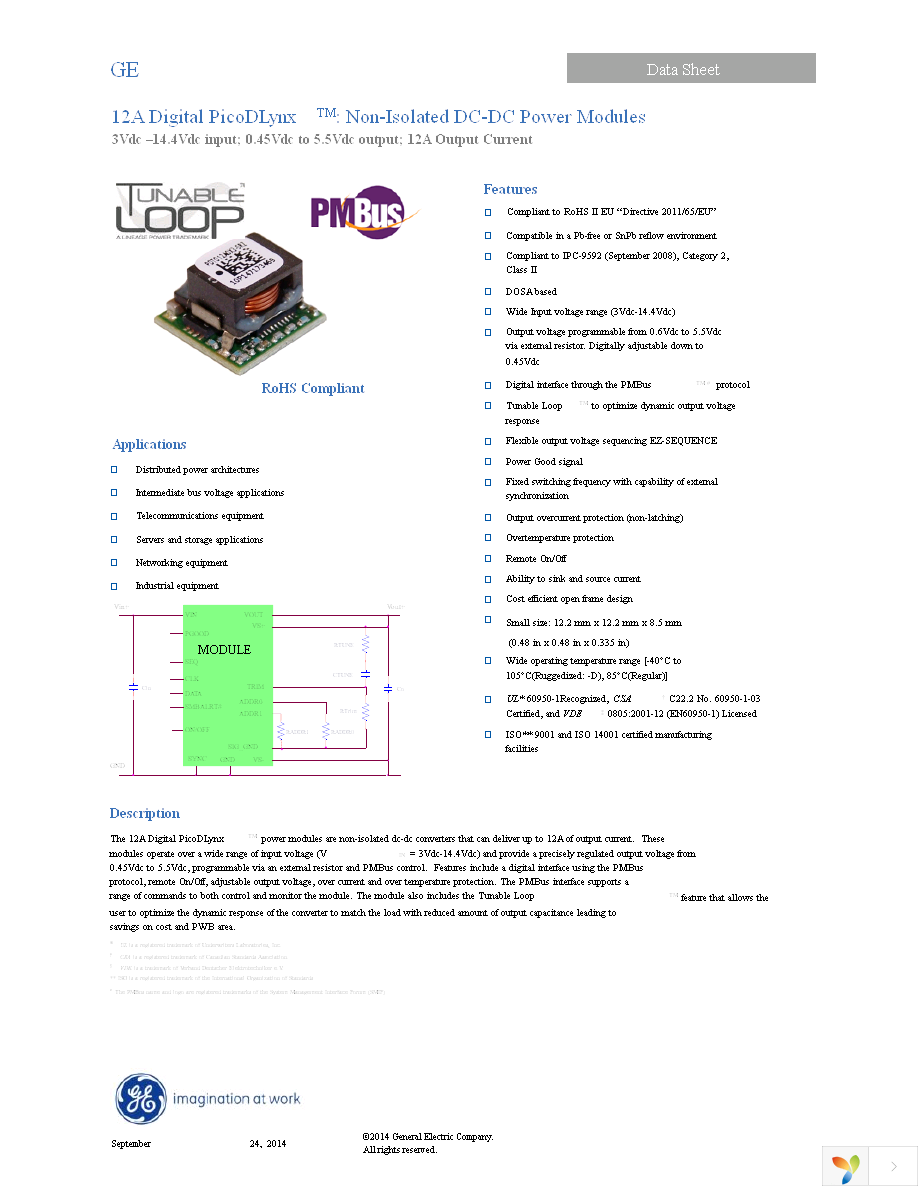 PDT012A0X3-SRZ Page 1