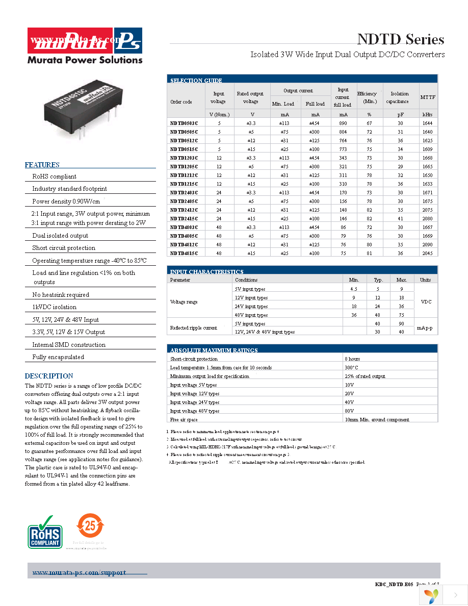 NDTD1205C Page 1