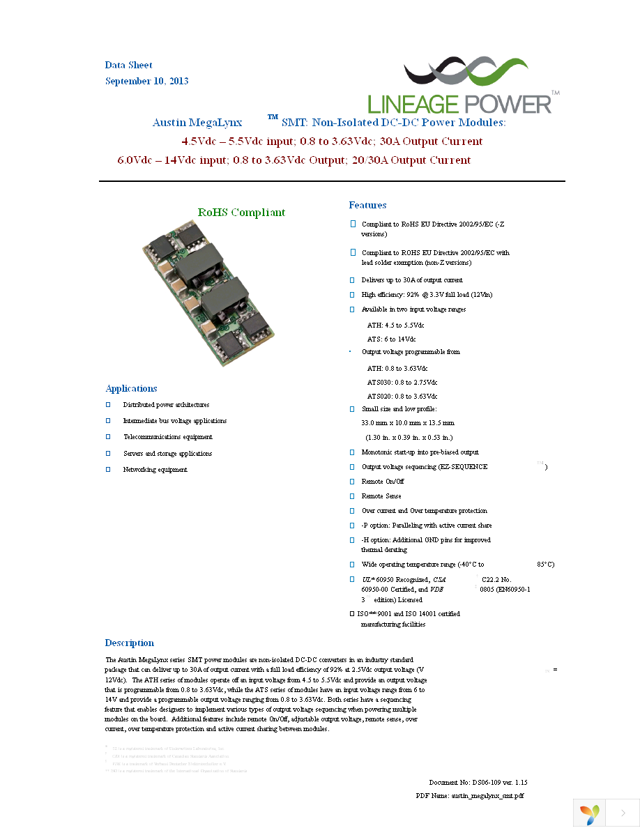 ATS030A0X3-SRZ Page 1