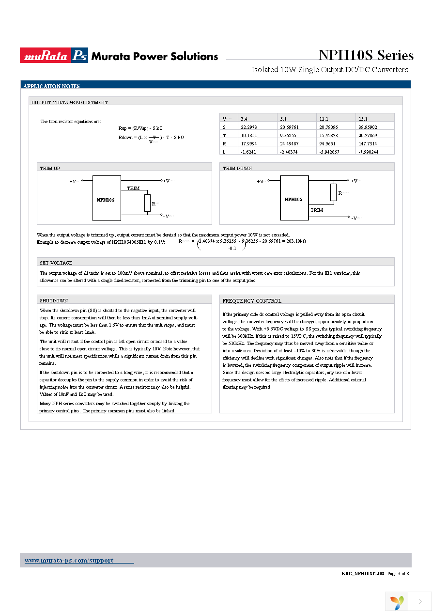 NPH10S2403IC Page 3