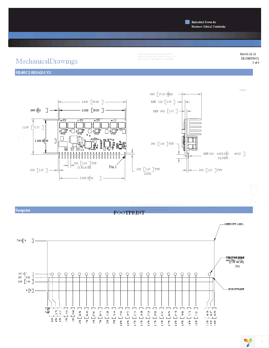 SIL80C2-00SADJ-VJ Page 3