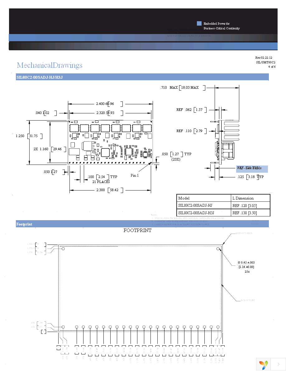 SIL80C2-00SADJ-VJ Page 4