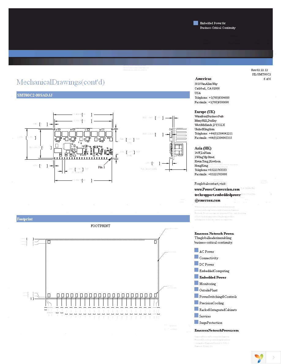 SIL80C2-00SADJ-VJ Page 6