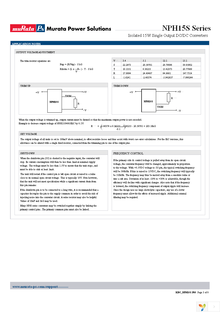 NPH15S2415IC Page 3