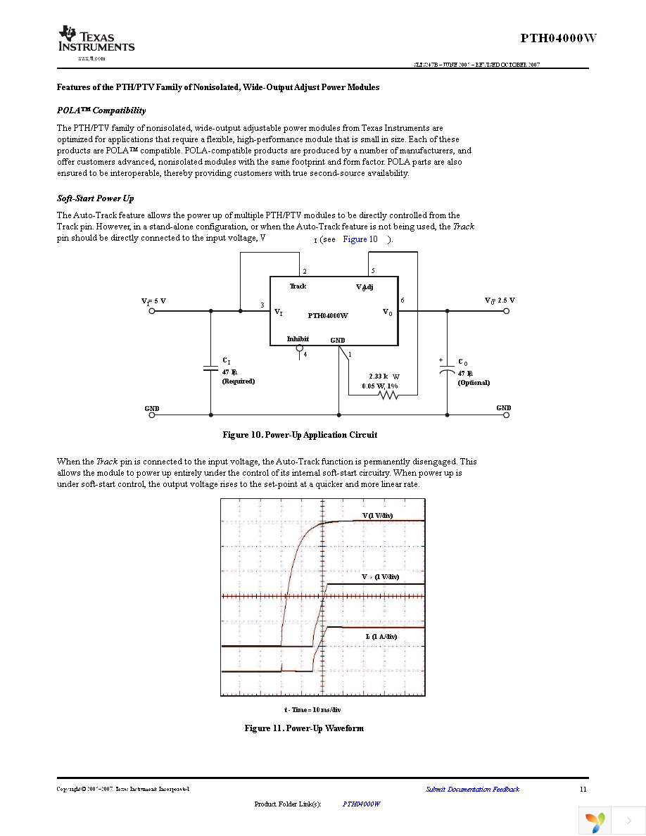 PTH04000WAH Page 11