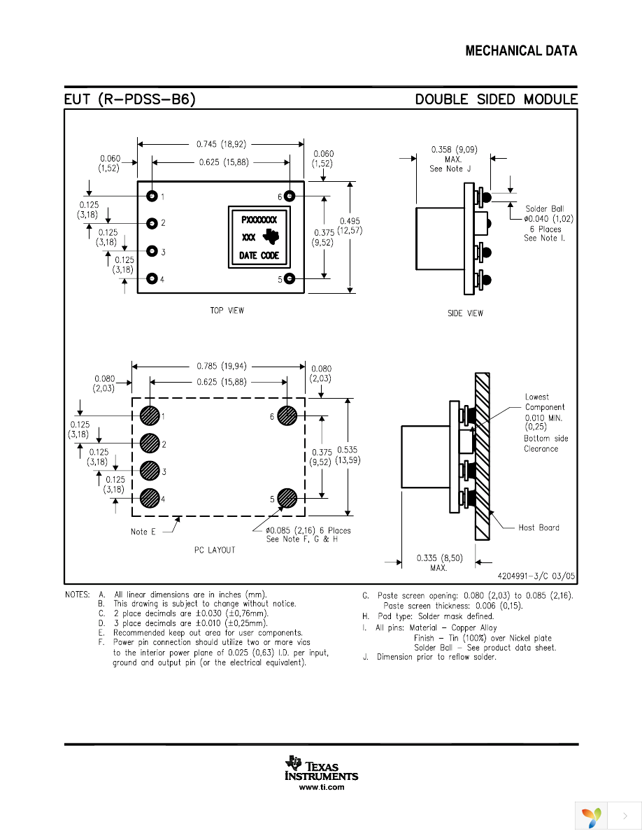 PTH04000WAH Page 20