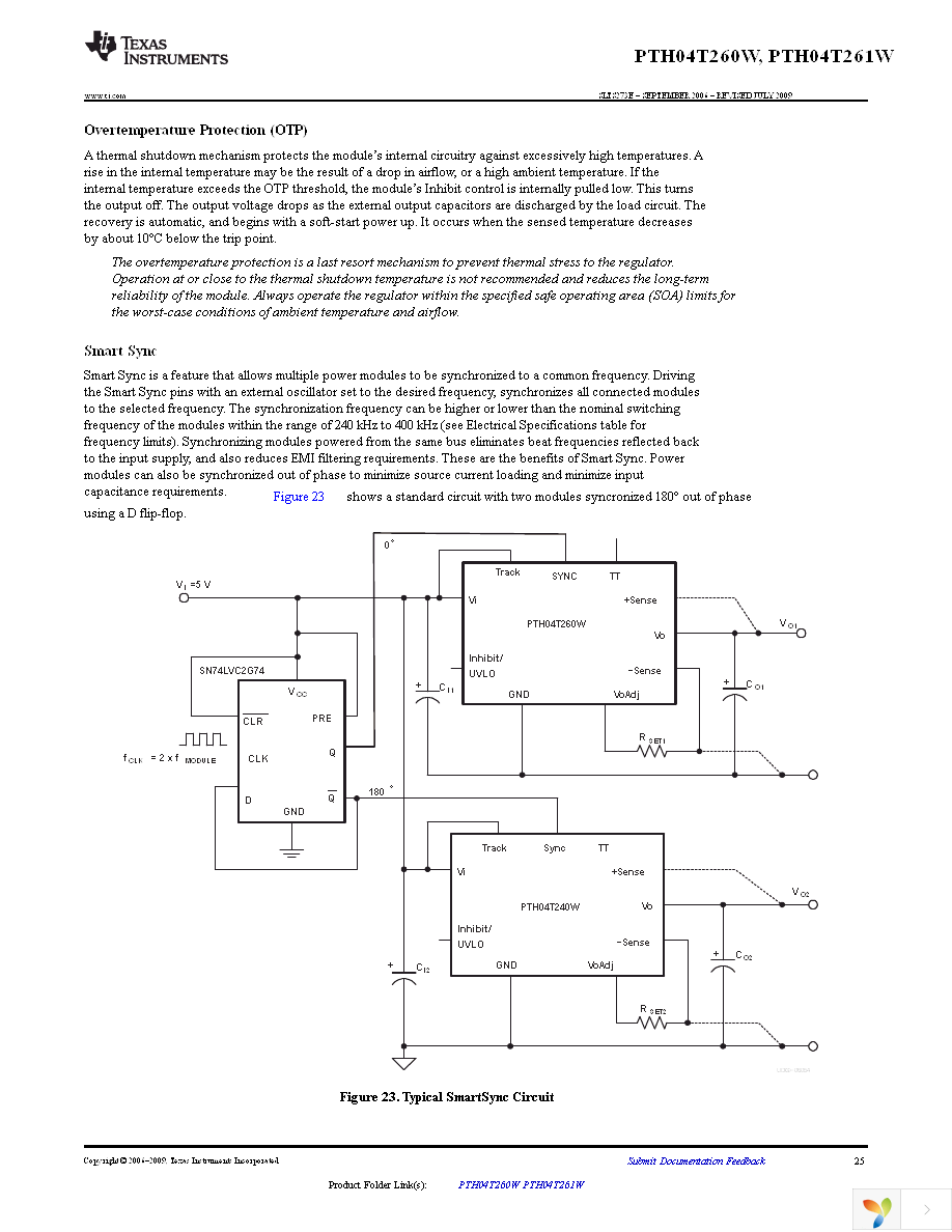 PTH04T260WAD Page 25