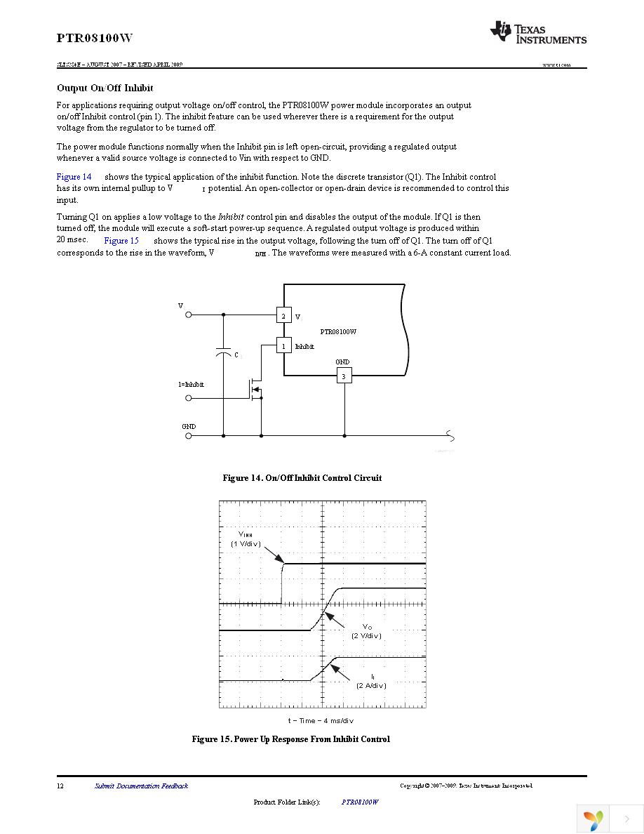 PTR08100WVD Page 12