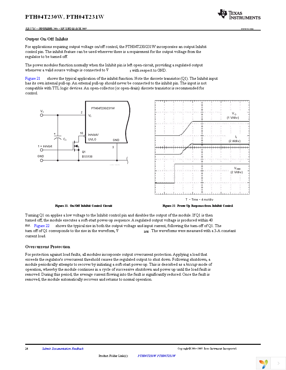 PTH04T230WAD Page 24