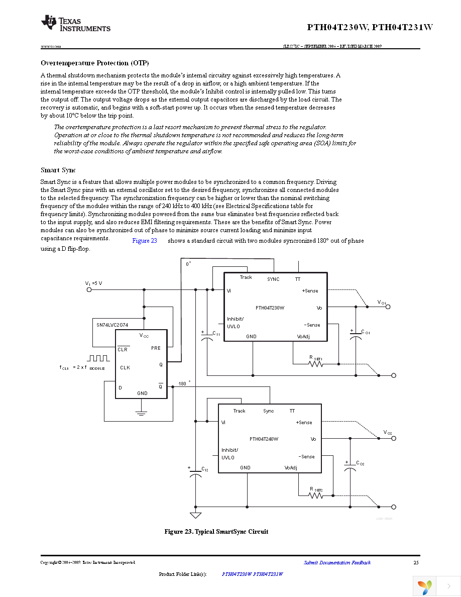 PTH04T230WAD Page 25