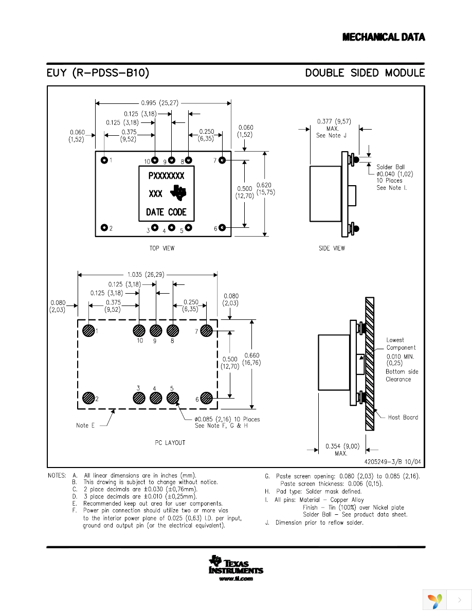 PTH05060WAH Page 18