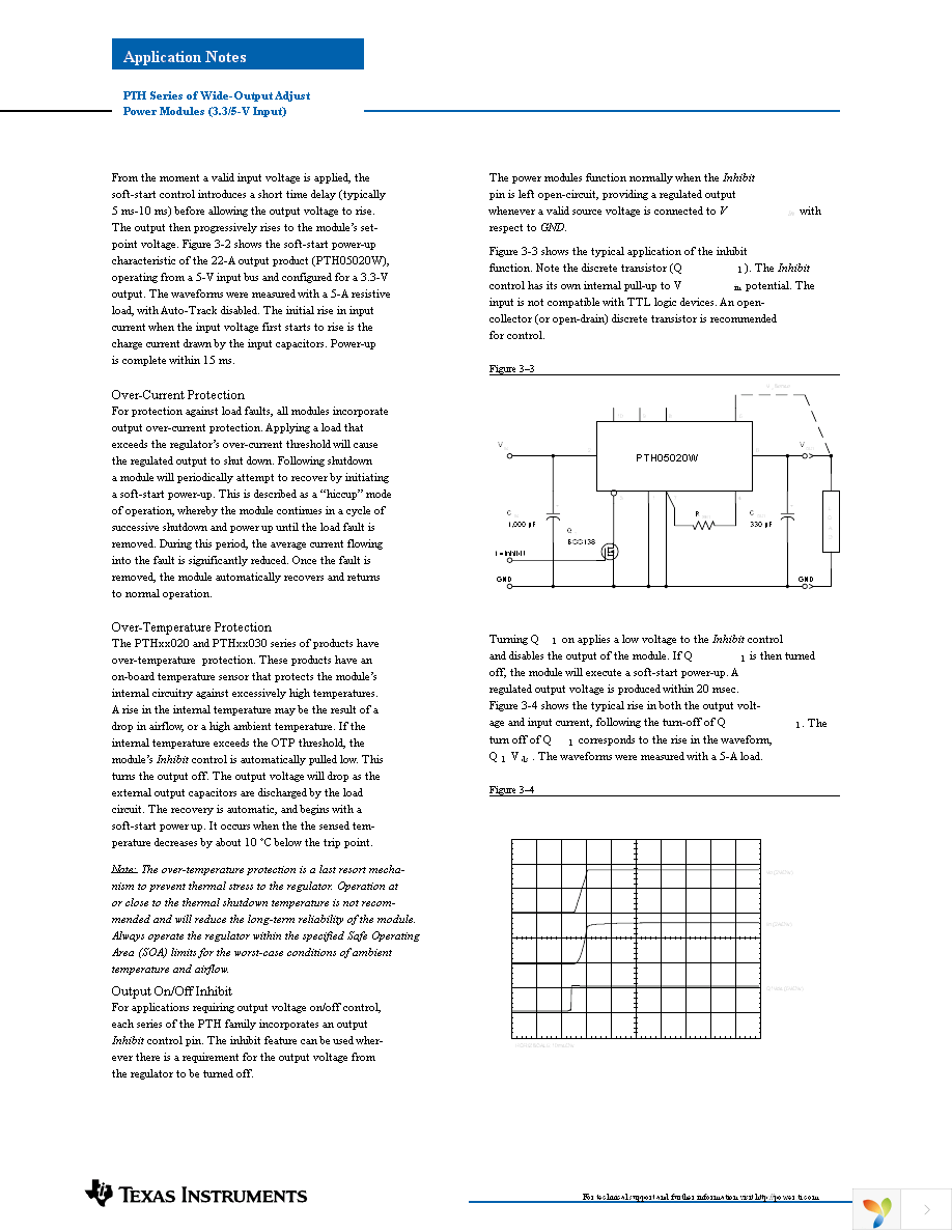 PTH05060WAH Page 9