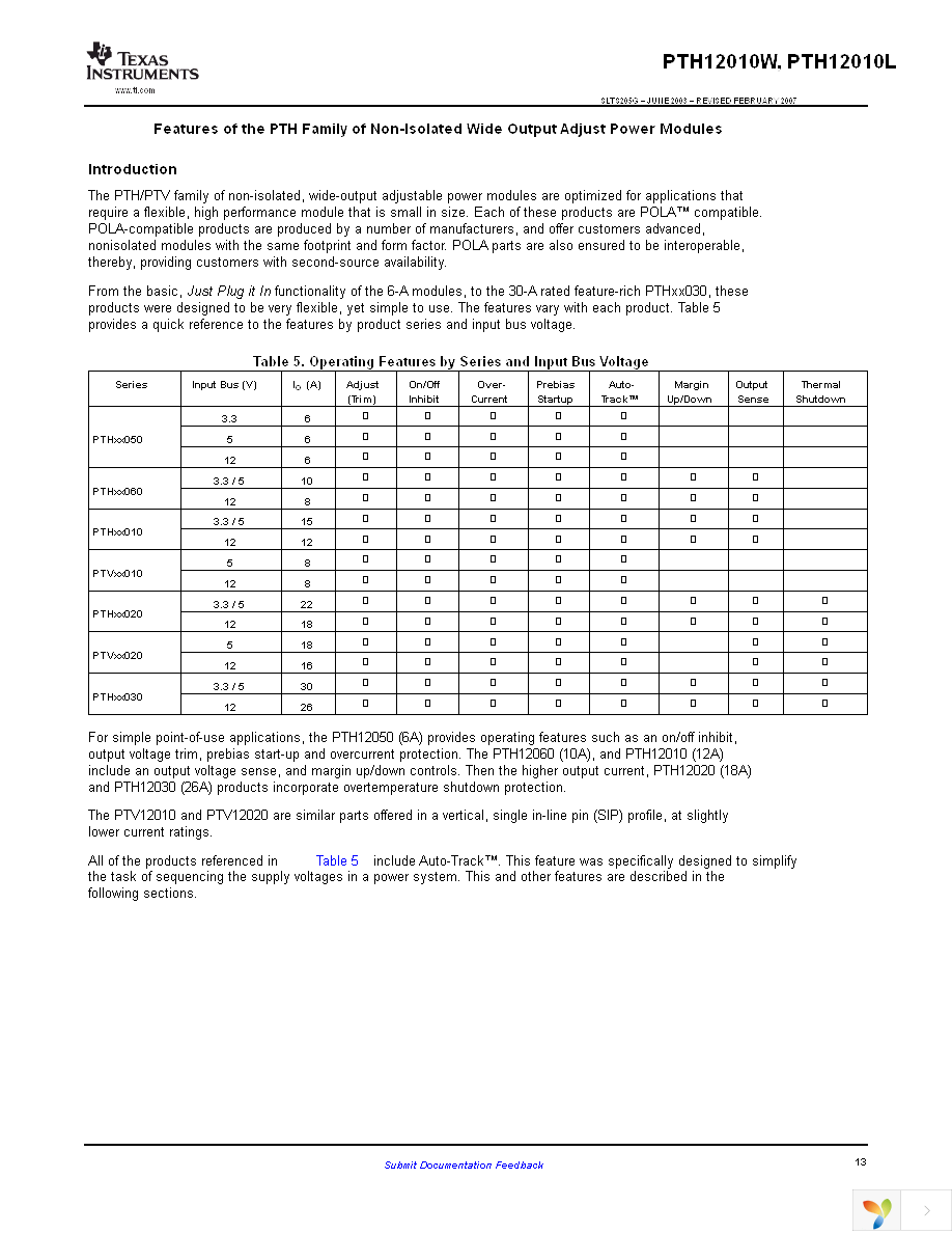 PTH12010WAH Page 13